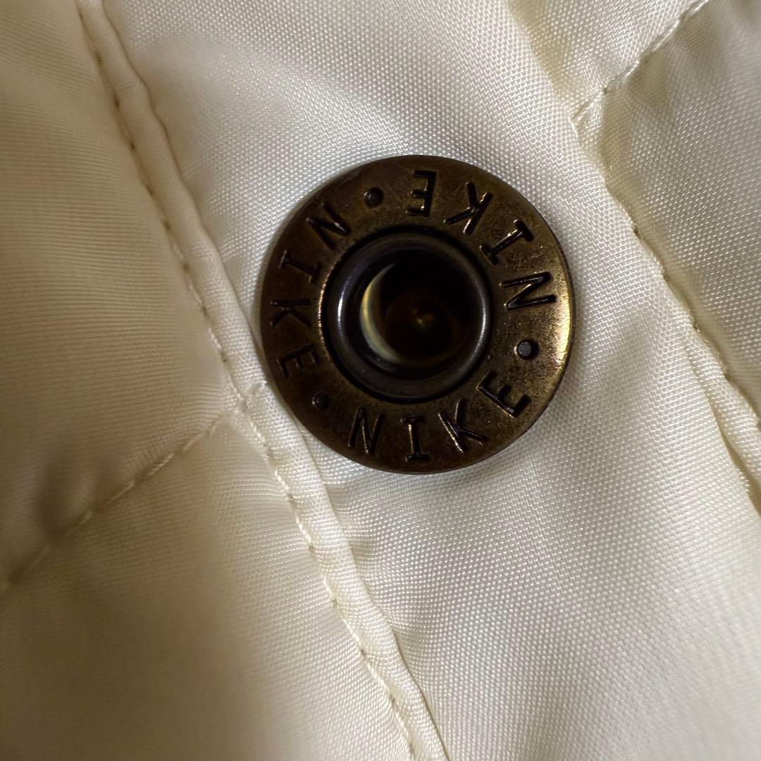 Nike ファー　ダブルジップダウンベスト　y2k 2000年代