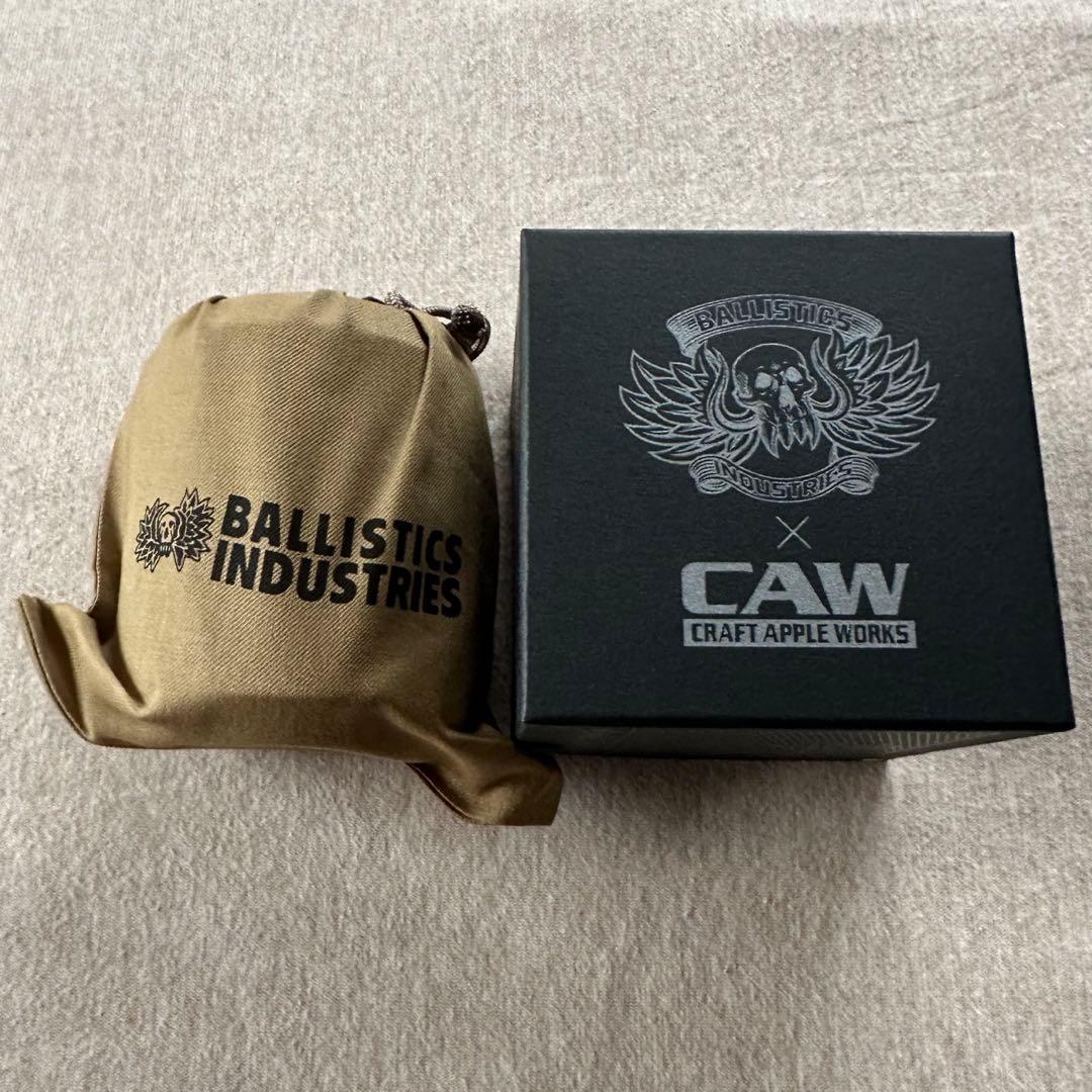 新品 BALLISTICS チェッカリング カップ ウレタン仕上げ ブラウン