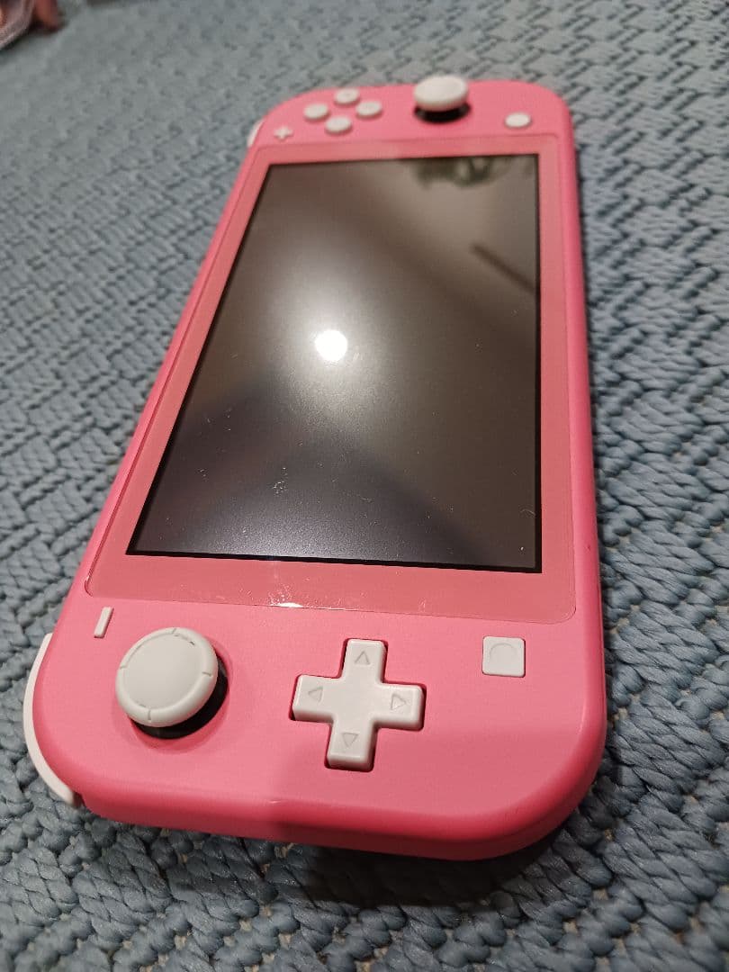 Nintendo Switch Lite ピンク 本体 充電器 ケース、箱付き