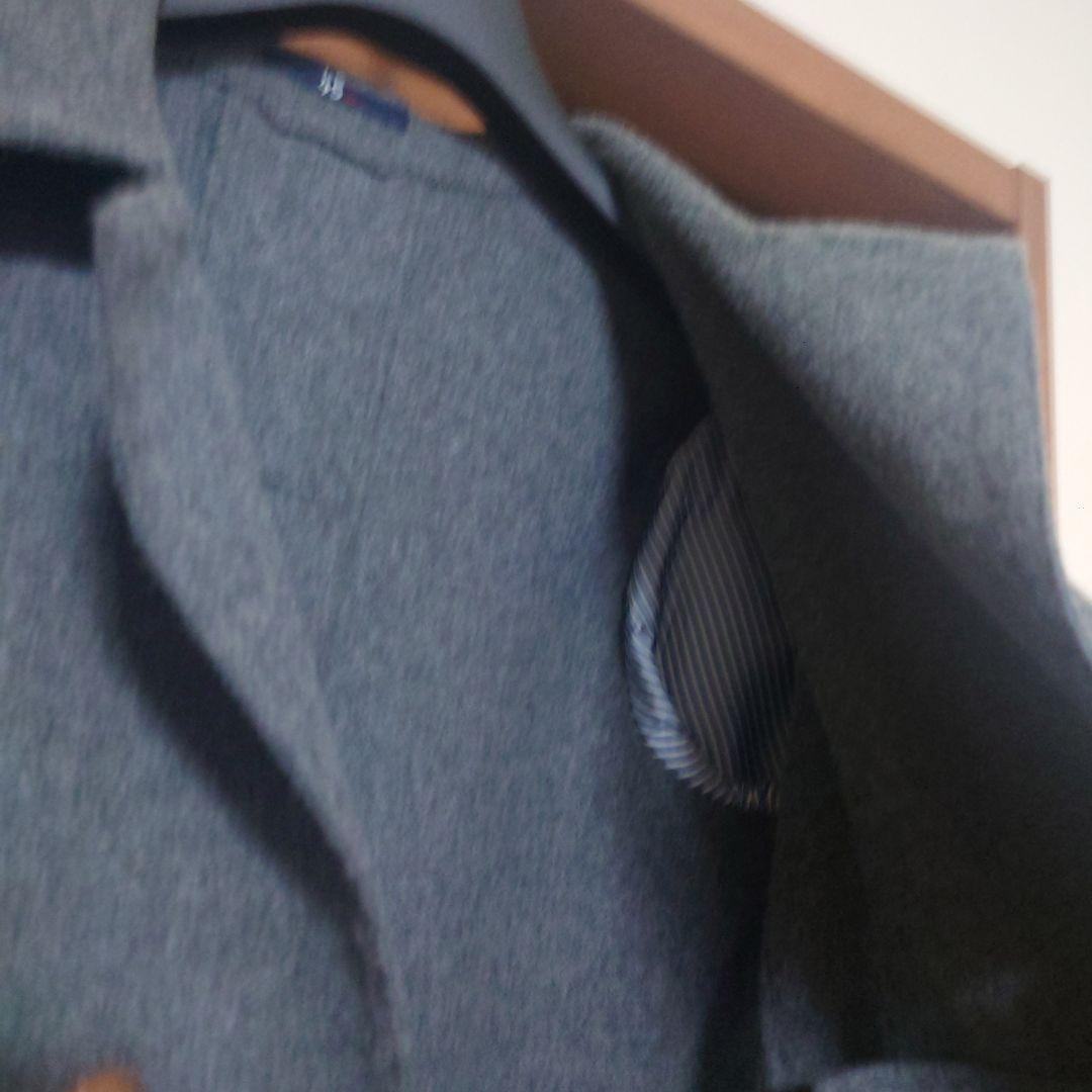 45R グレー ロングコート