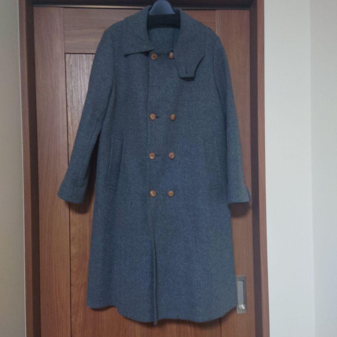 45R グレー ロングコート