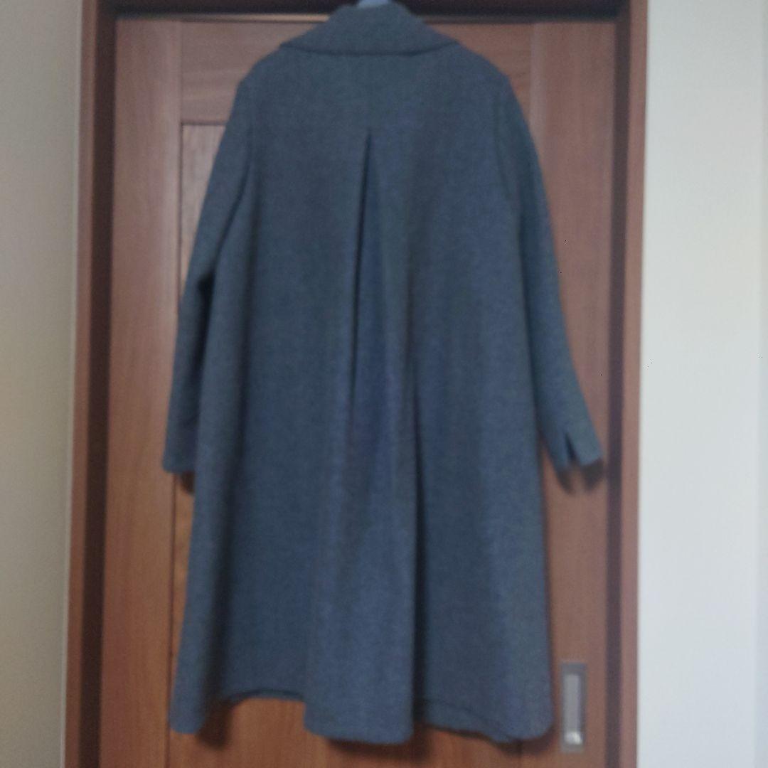 45R グレー ロングコート