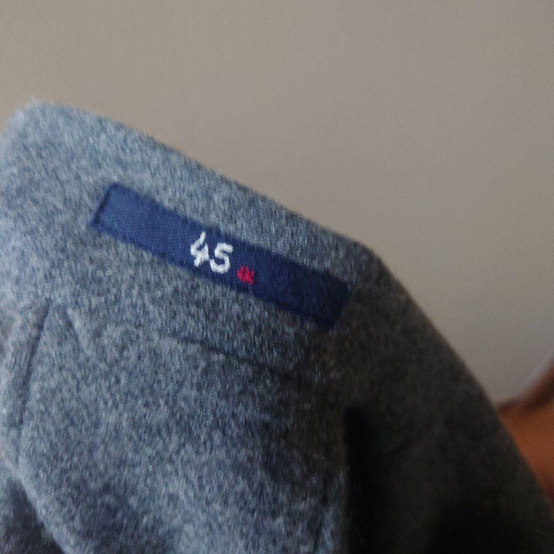 45R グレー ロングコート