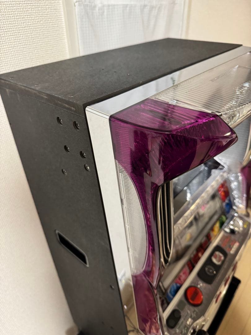 【パチスロ実機】鉄拳2nd メダル不要機付　家庭用電源