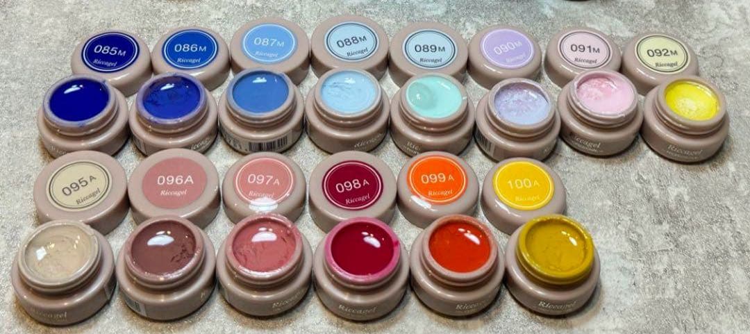 リッカジェル　77色セット