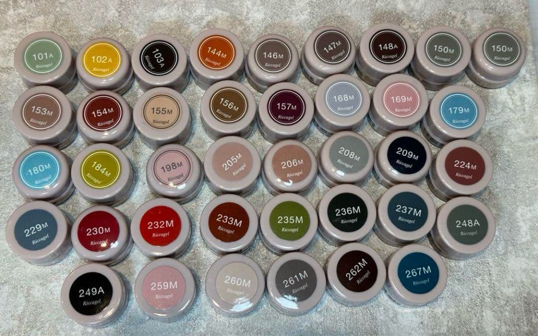 リッカジェル　77色セット