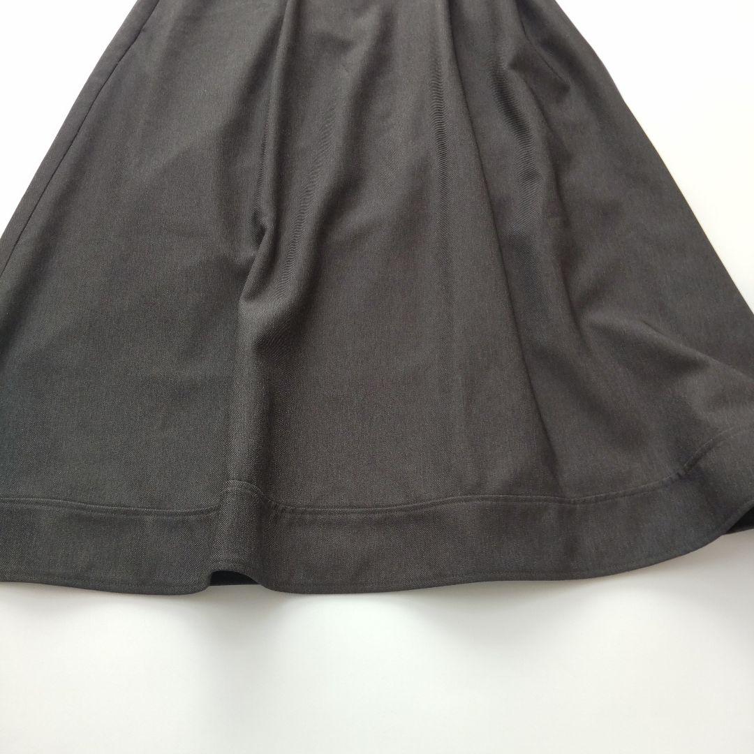 25SS 美品 ブルーレーベルクレストブリッジ ショルダーリボンロングワンピース