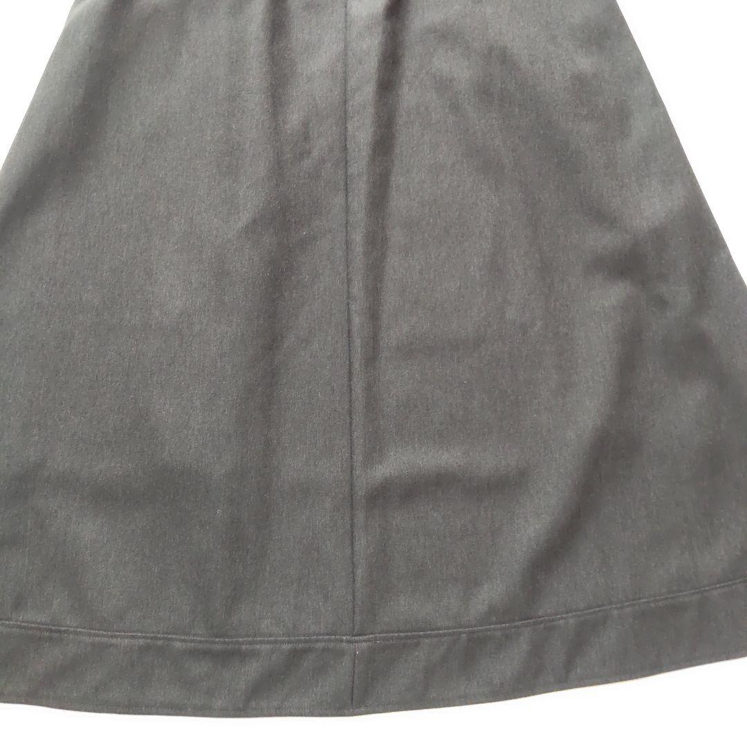 25SS 美品 ブルーレーベルクレストブリッジ ショルダーリボンロングワンピース