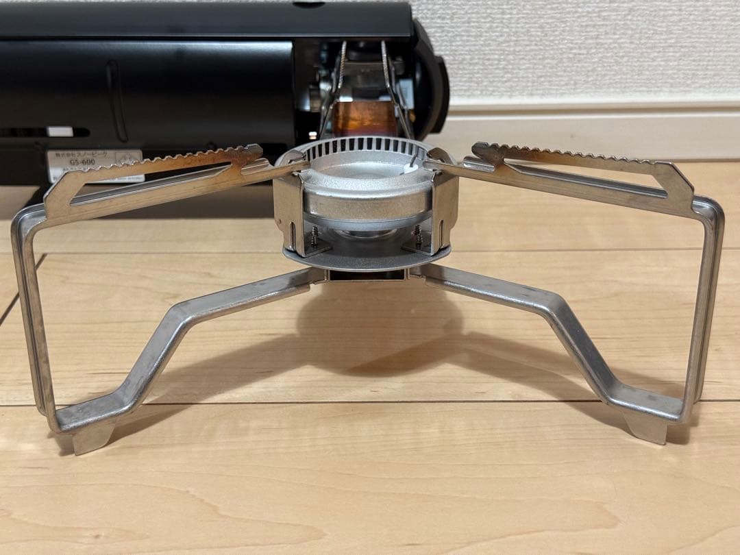 スノーピーク ＆CAMP バーナー ブラック ネオプレンケース付き