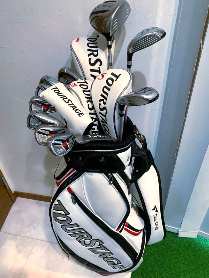 希少　完売　ツアーステージ　ゴルフクラブ　本格フルセット　V002 優しい