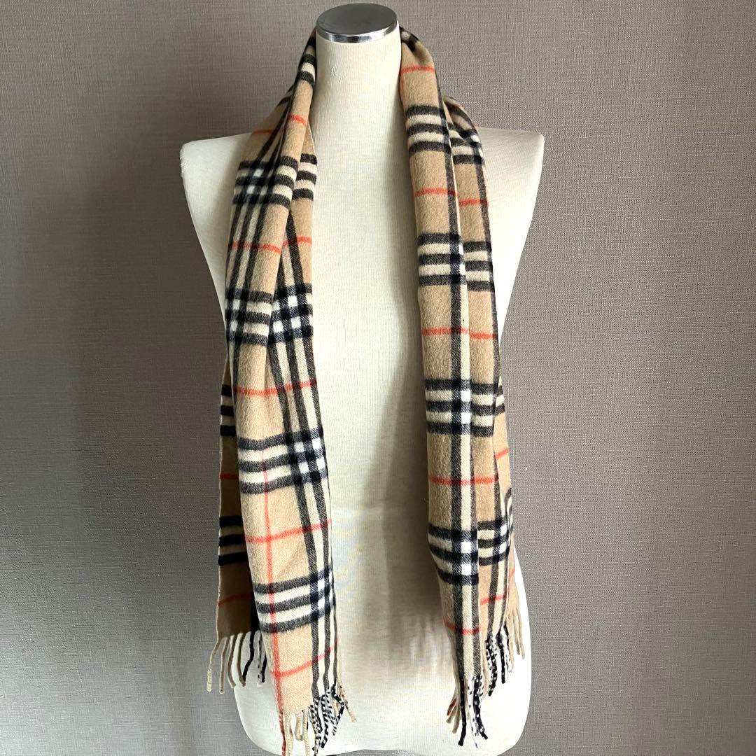 ✨はいむさん専用✨BURBERRY マフラー ノバチェック カシミア100%