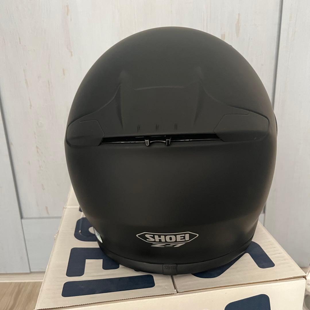 【美品】SHOEI ヘルメットZ-7 マットブラック　XXL