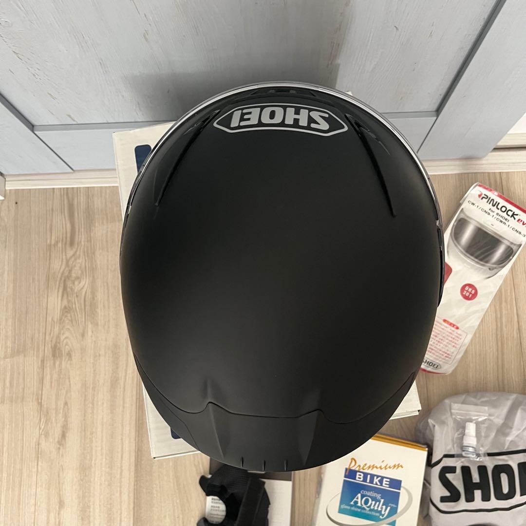 【美品】SHOEI ヘルメットZ-7 マットブラック　XXL