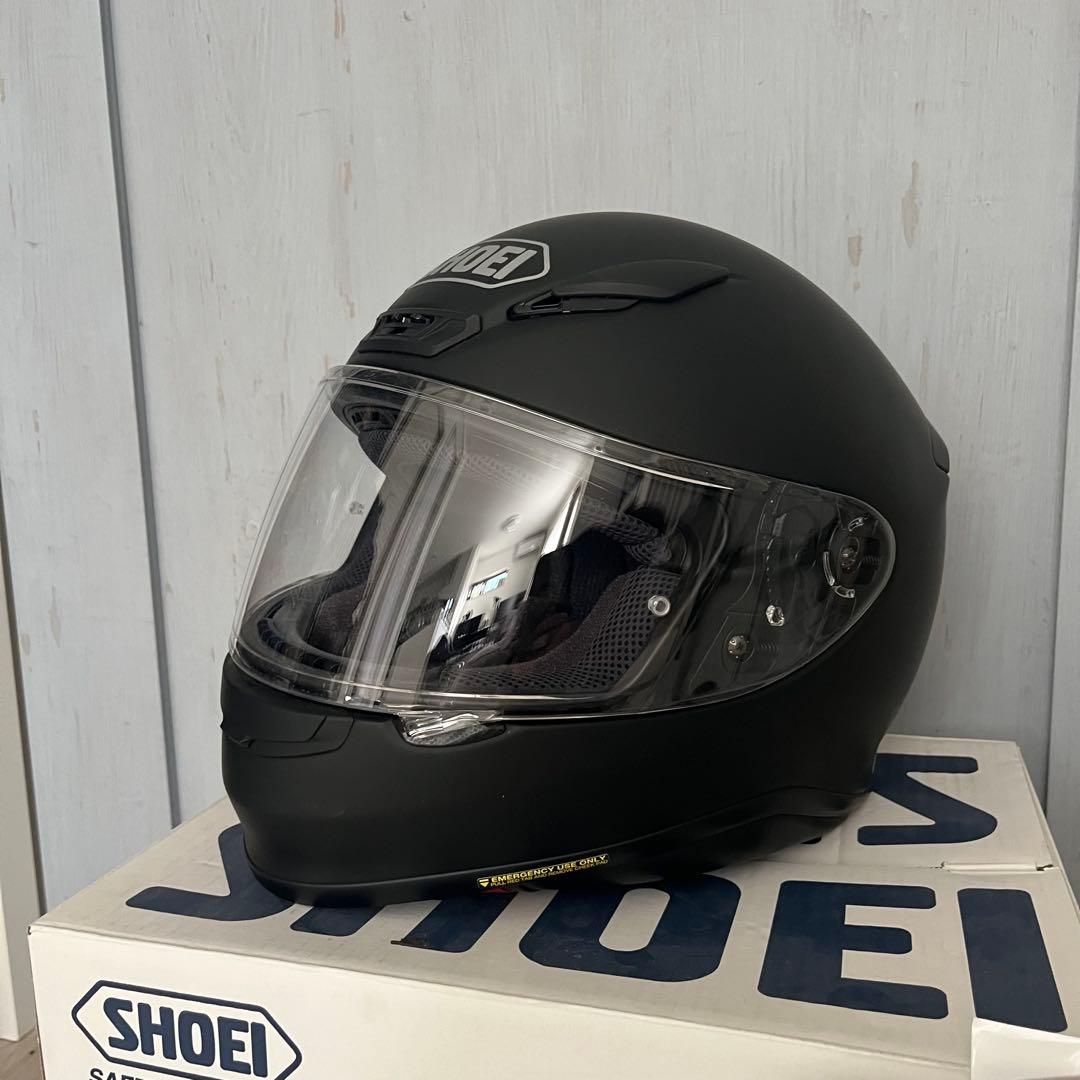 【美品】SHOEI ヘルメットZ-7 マットブラック　XXL
