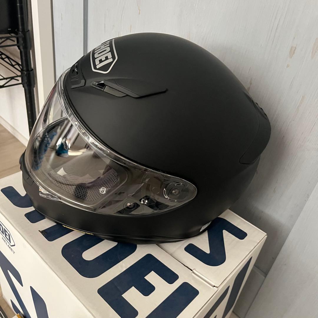 【美品】SHOEI ヘルメットZ-7 マットブラック　XXL