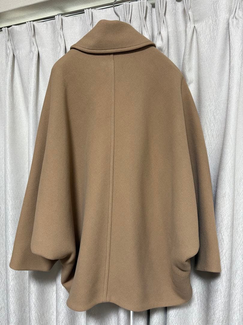 ZARA × MANTECO ケープコート ショートコート キャメル XS-S