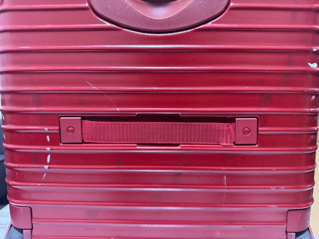 廃盤　RIMOWA リモワ　スーツケース　サルサ　デラックス　ビジネス　赤