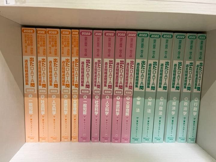 東京アカデミー　2022年度　公務員試験　教材