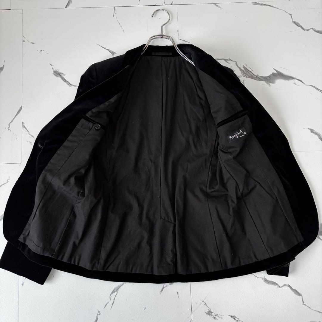 MARGARET HOWELL✨ベルベット　テーラードジャケット　ピークドラペル