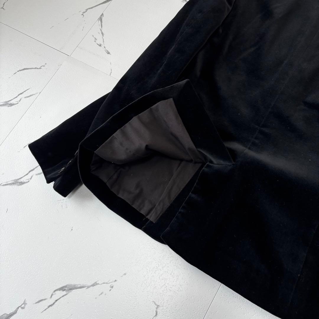 MARGARET HOWELL✨ベルベット　テーラードジャケット　ピークドラペル
