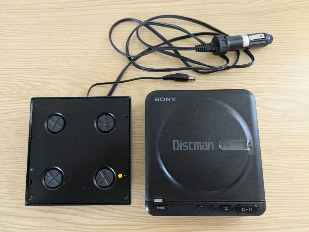 【動作確認済み】SONY Discman D-20 コンパクトCDプレイヤー