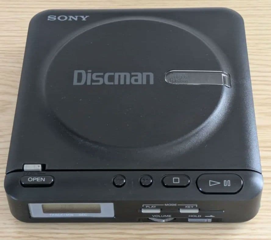 【動作確認済み】SONY Discman D-20 コンパクトCDプレイヤー