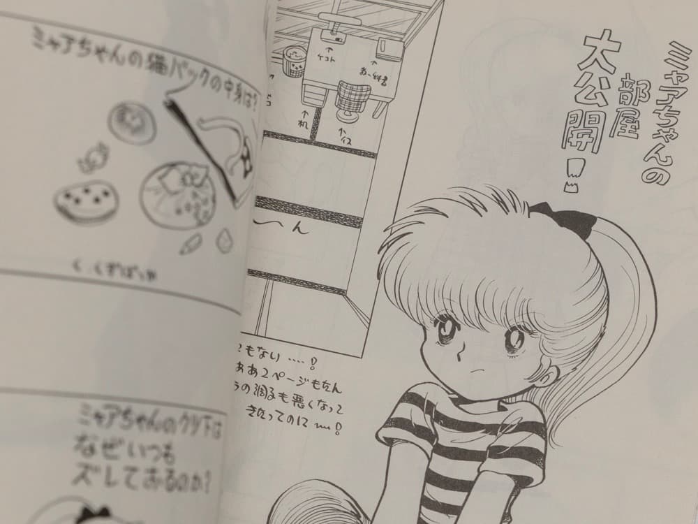 幻の 吾妻ひでお ミャア官 1981年8月 写真集第一巻