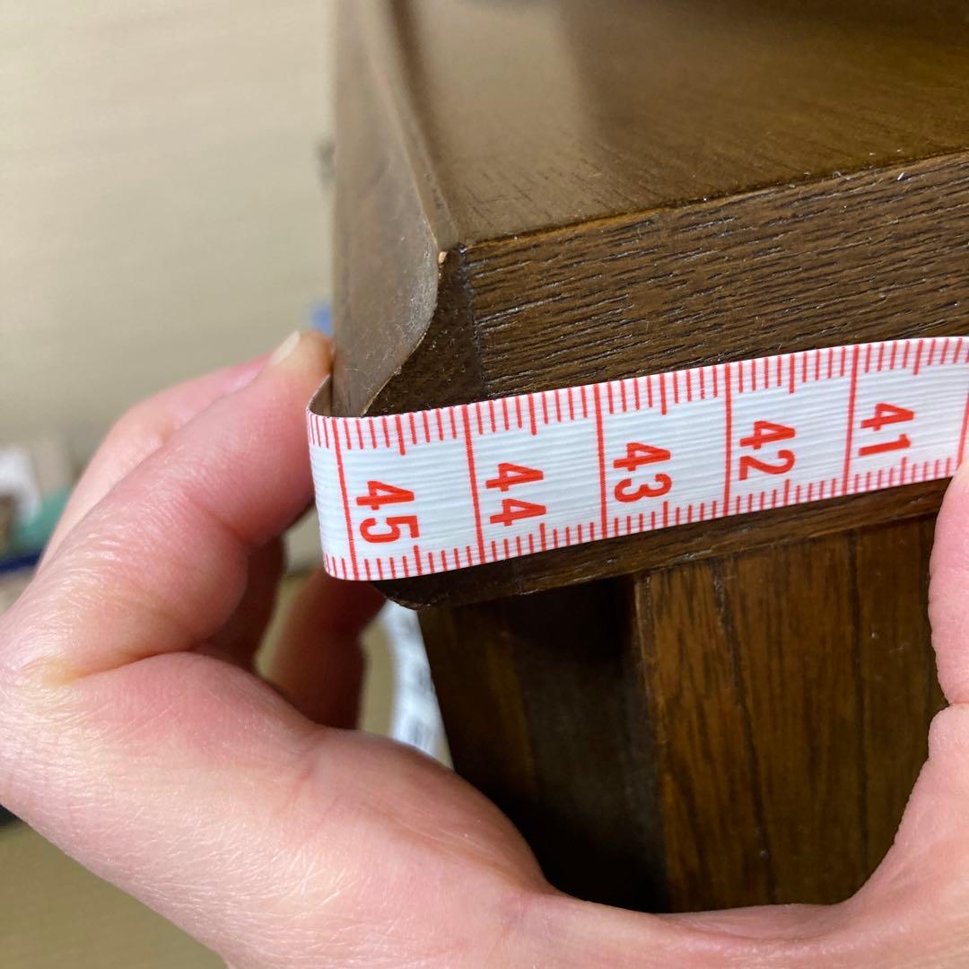 木製ライティングビューロー　フラップ式収納付き　送料込み価格　9/29迄出品