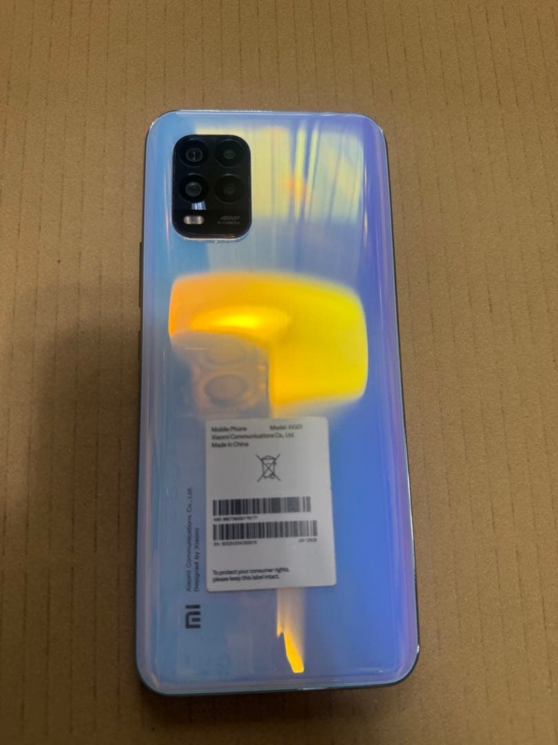 Xiaomi Mi 10 Lite 5G XIG01 SIMロック解除済