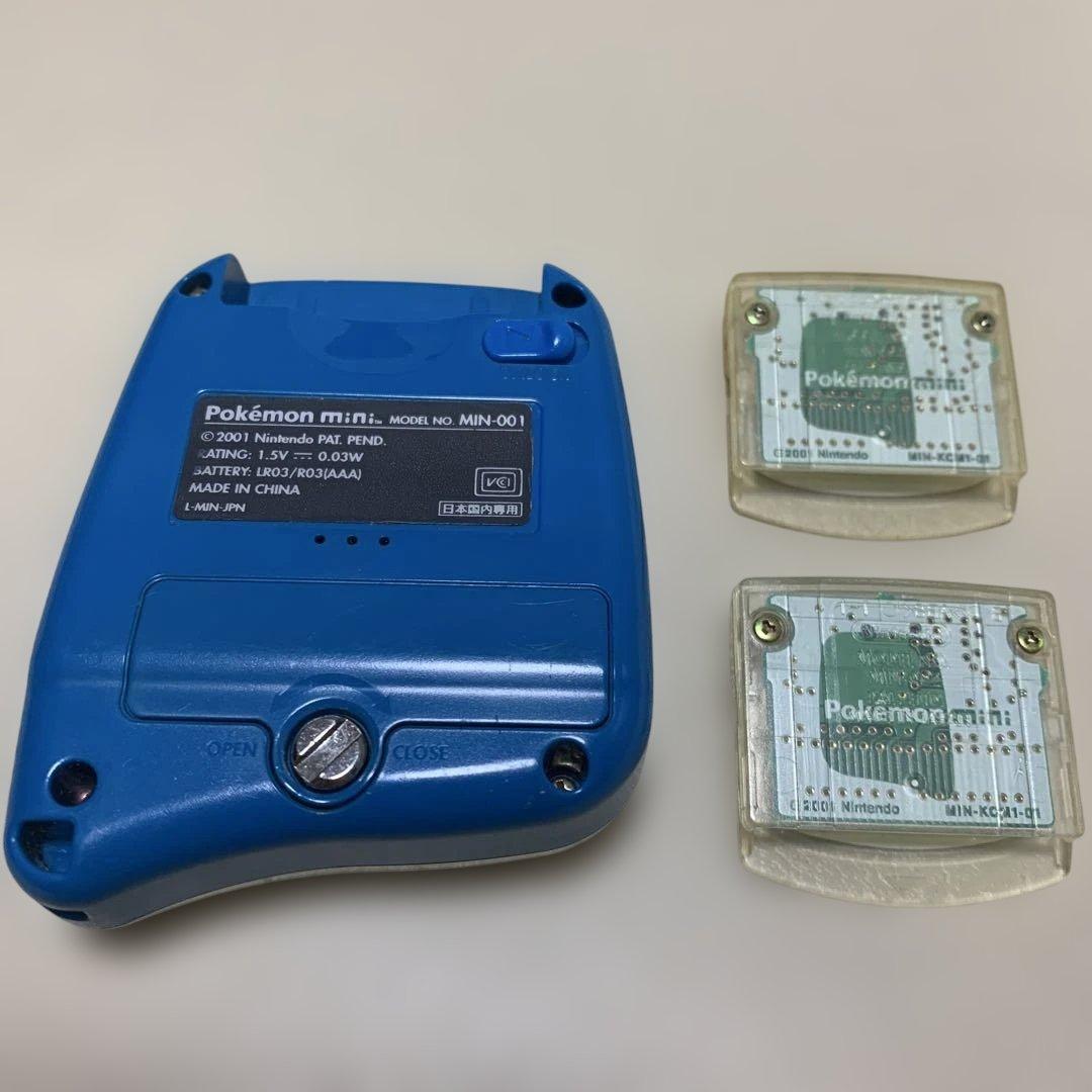 t*e様 Pokémon mini 本体 + ソフト2個