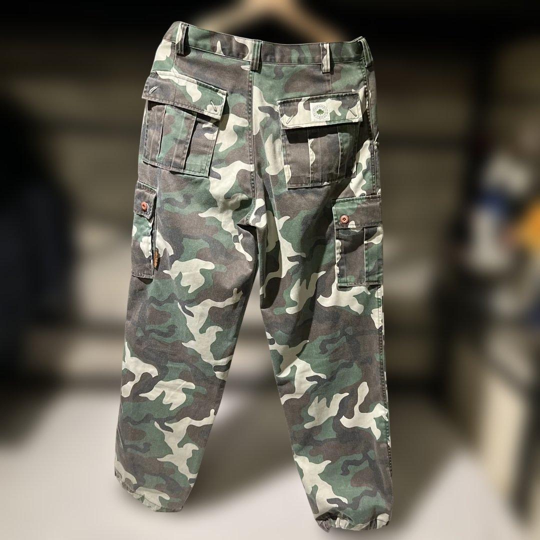90s old Stussy Outdoor 迷彩パンツ 32