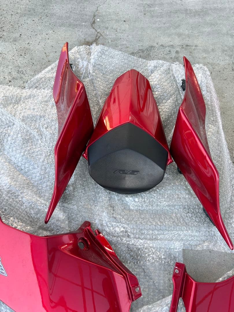YAMAHA YZF-R6 バイク　カウルセット 赤 ソウルレッドクリスタルM