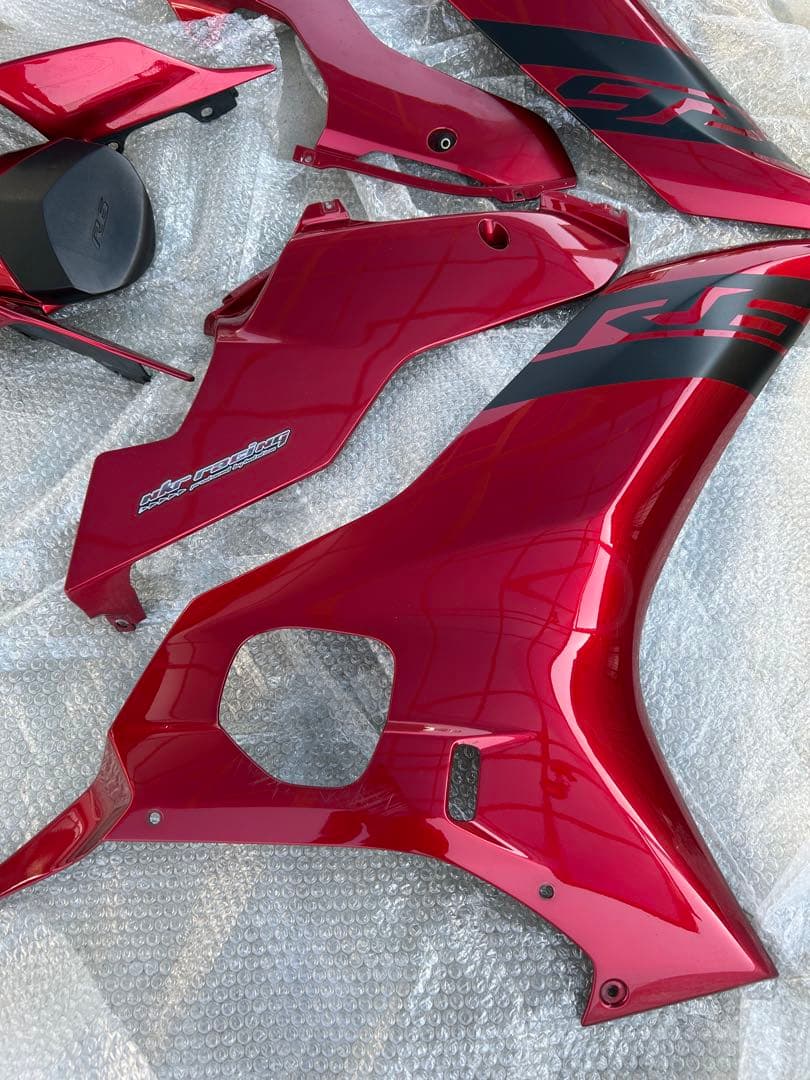 YAMAHA YZF-R6 バイク　カウルセット 赤 ソウルレッドクリスタルM