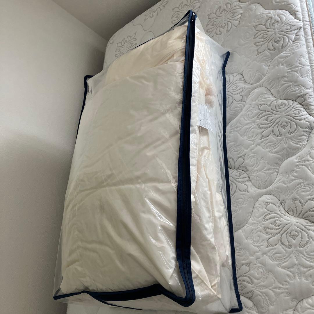 サンデシカ ベビー羽毛布団 6点 70×120㎝ +キルトパット+防水シーツ