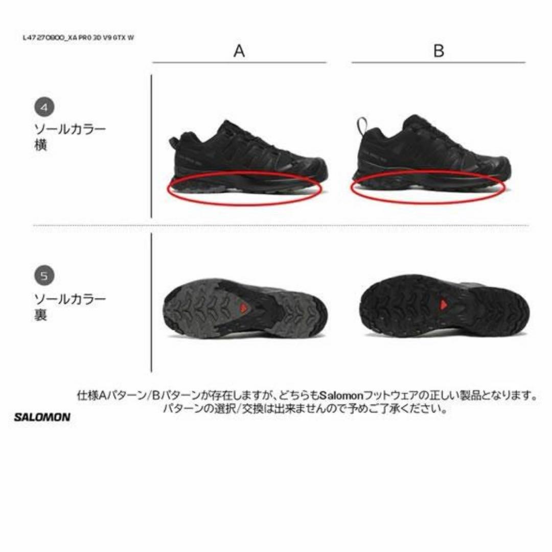 靴 SALOMON XA PRO 3D V9 GORE-TEX Phantom