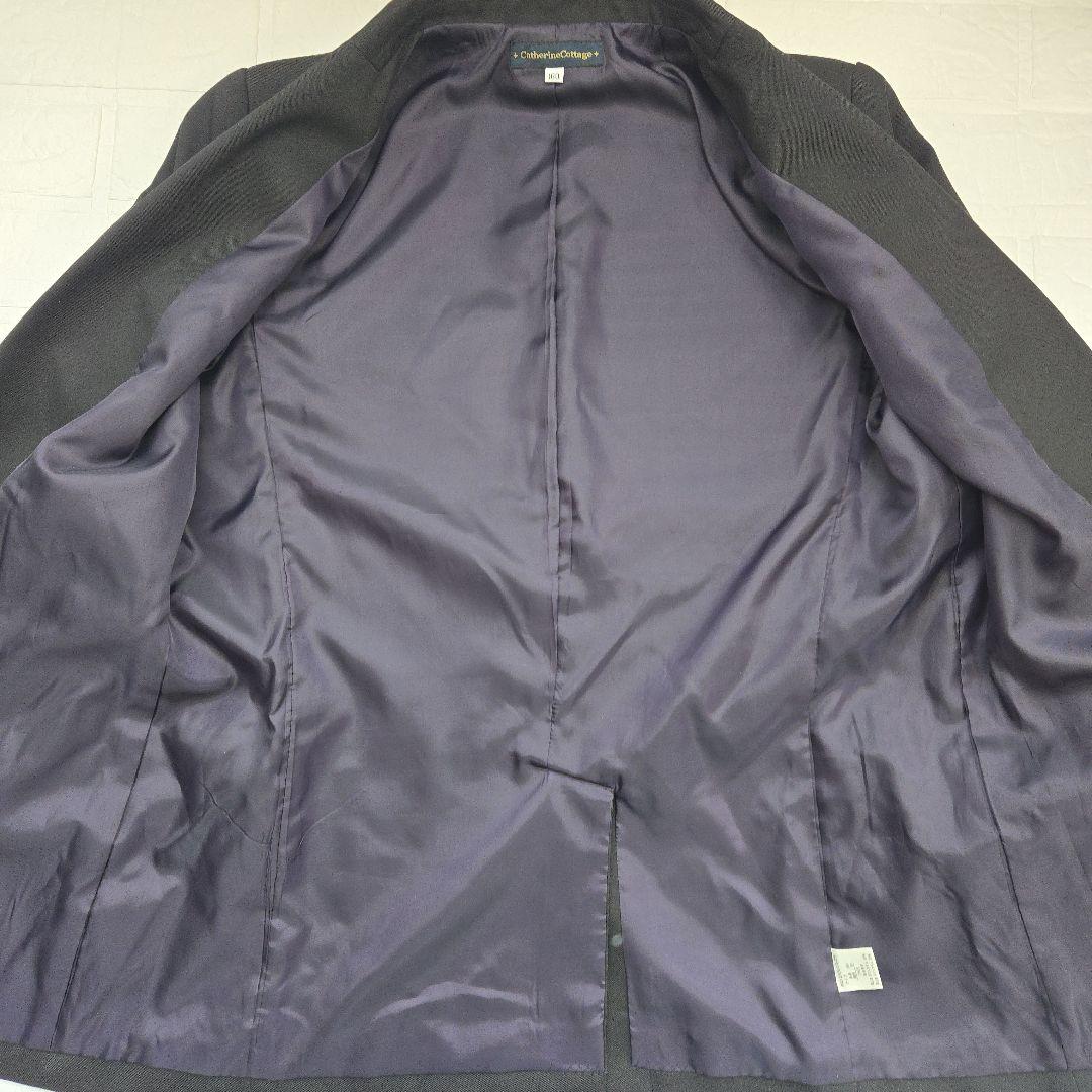 【極美品✨】キャサリンコテージ　男の子　160　フォーマルスーツ　卒服　黒