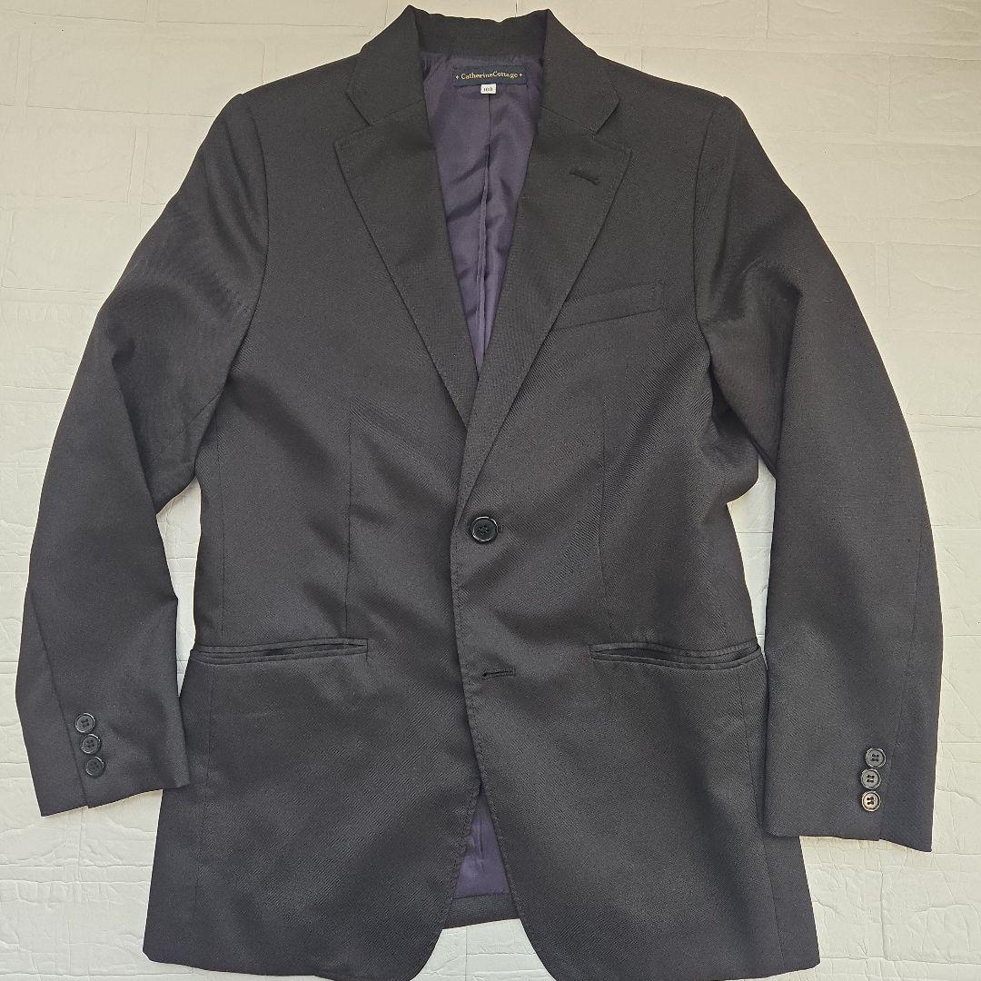 【極美品✨】キャサリンコテージ　男の子　160　フォーマルスーツ　卒服　黒