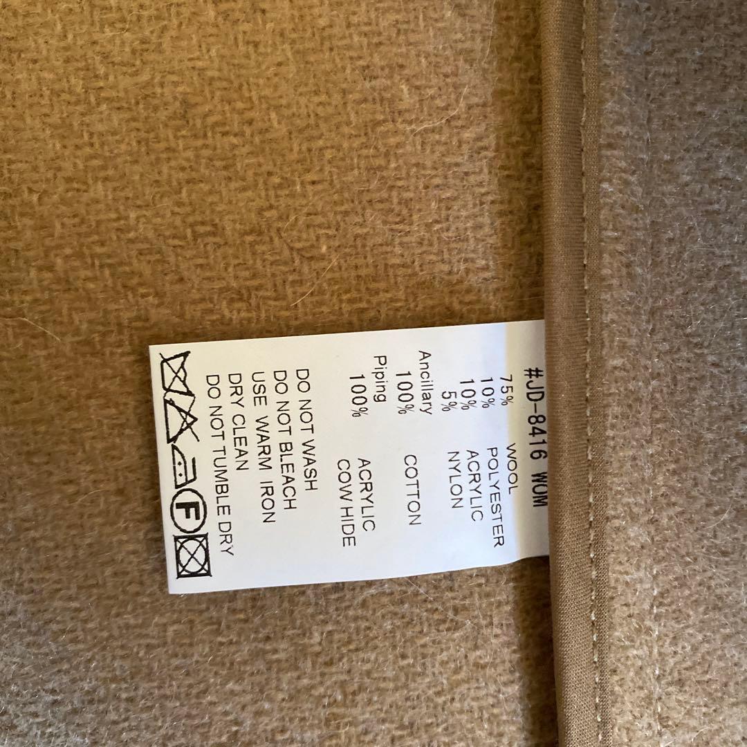 DANTON キャメル ウールコート サイズ34