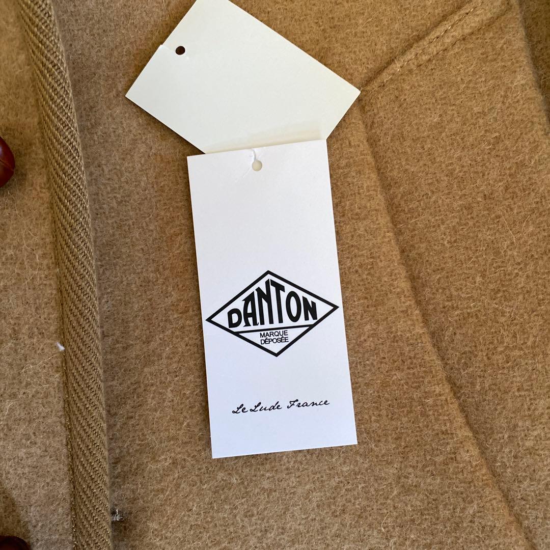 DANTON キャメル ウールコート サイズ34