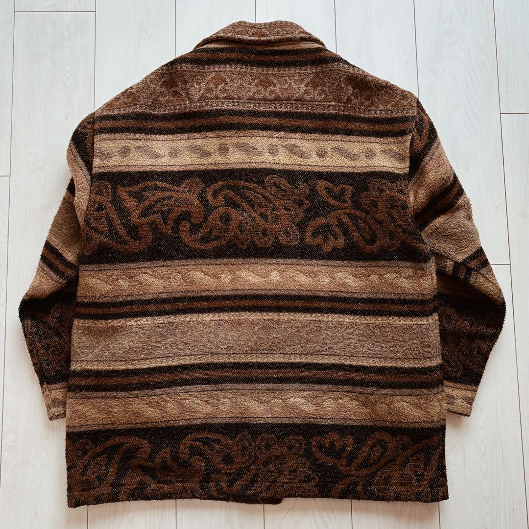 チ*ト様 90年代 90s ウールブランケット ネイティブジャケット ビンテージ