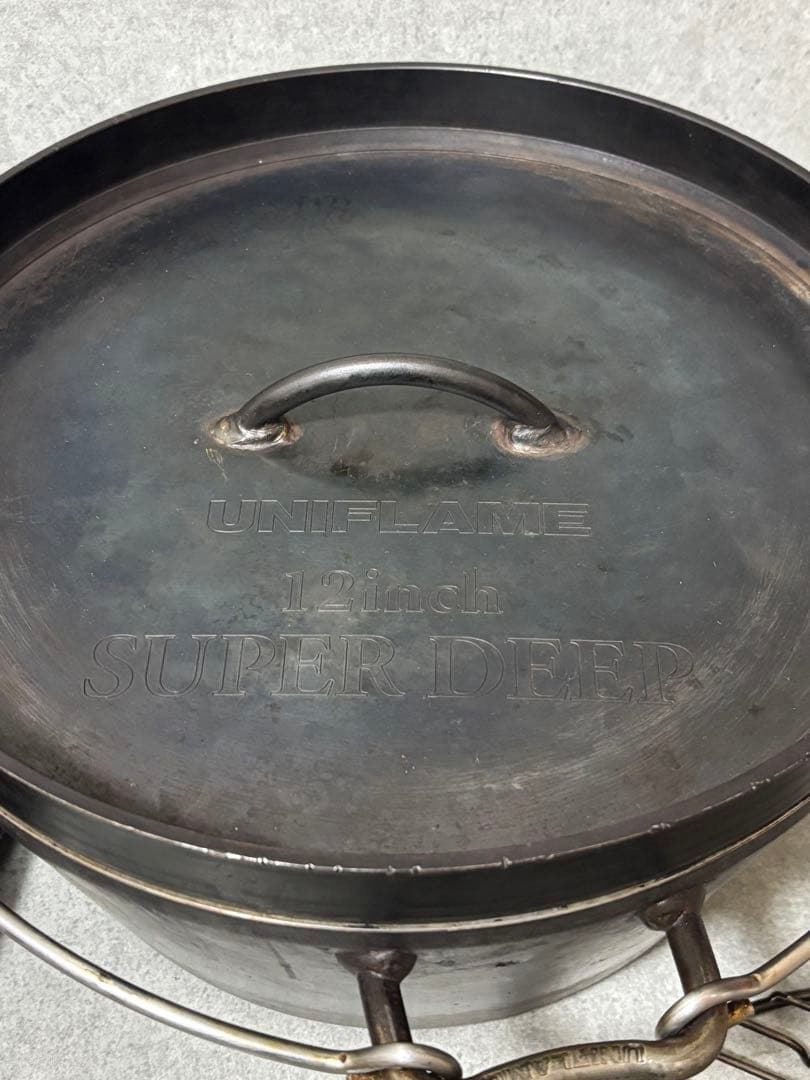 ユニフレーム ダッチオーブン12インチ スーパーディープ