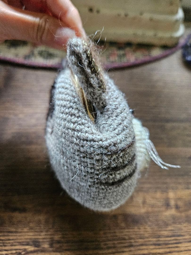 はなまめさま専用　TIMIDE がま口ポーチ　ネコ　エキゾチック　鼻ぺちゃ