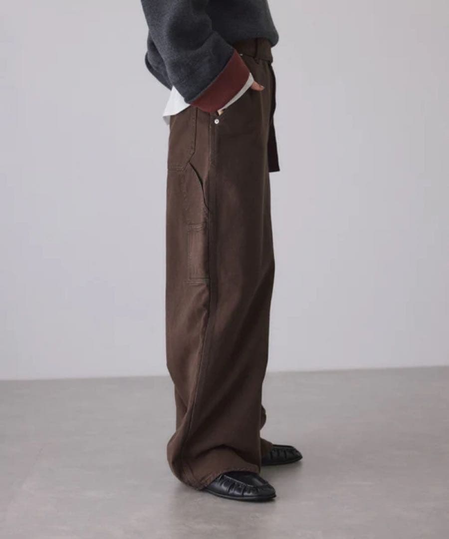 【an___ペインターワイドパンツ36サイズ