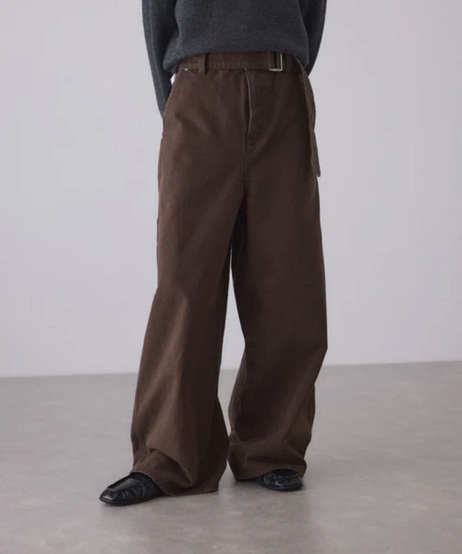 【an___ペインターワイドパンツ36サイズ