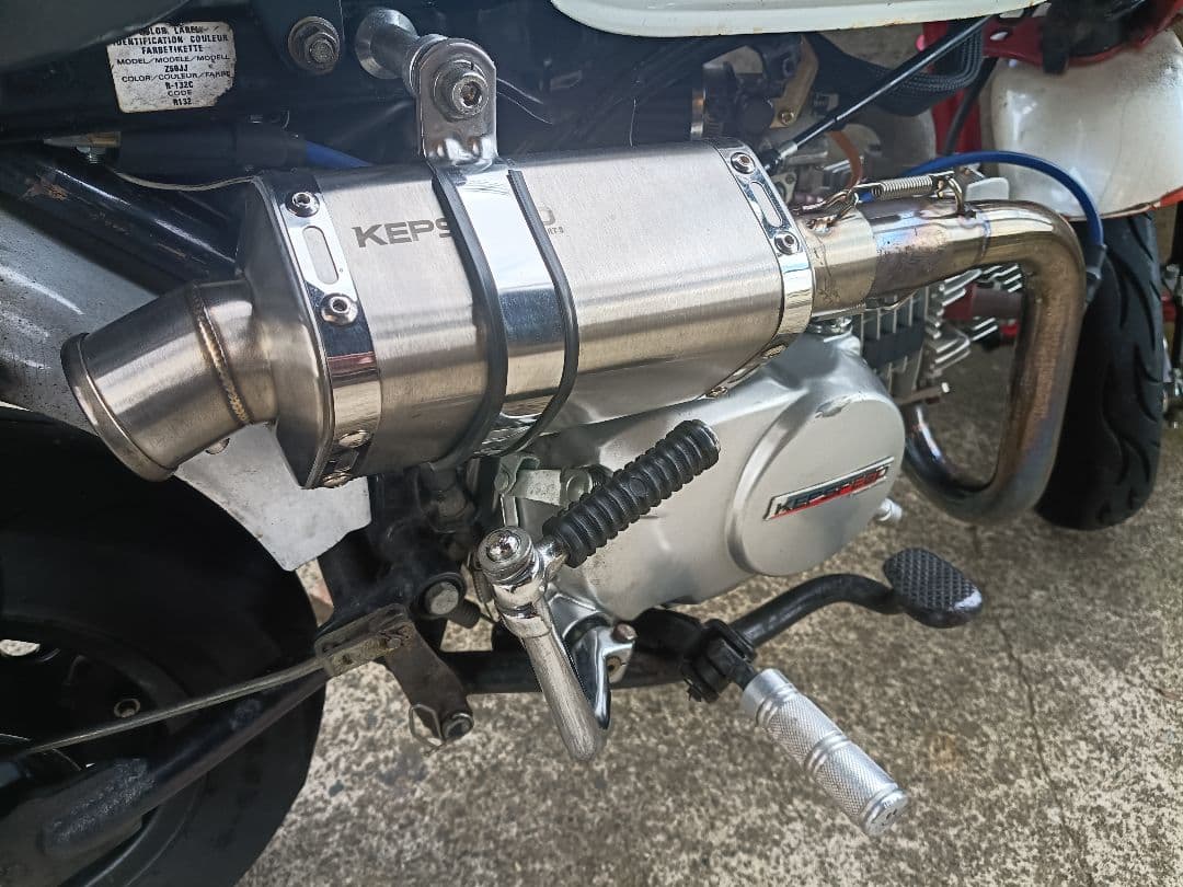 モンキー、ゴリラ KEPSPEED ステンレス マフラー