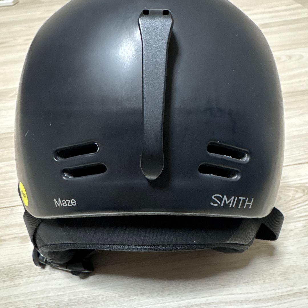 ★良品★ Smith ヘルメット MAZE SMサイズ Mips ブラック