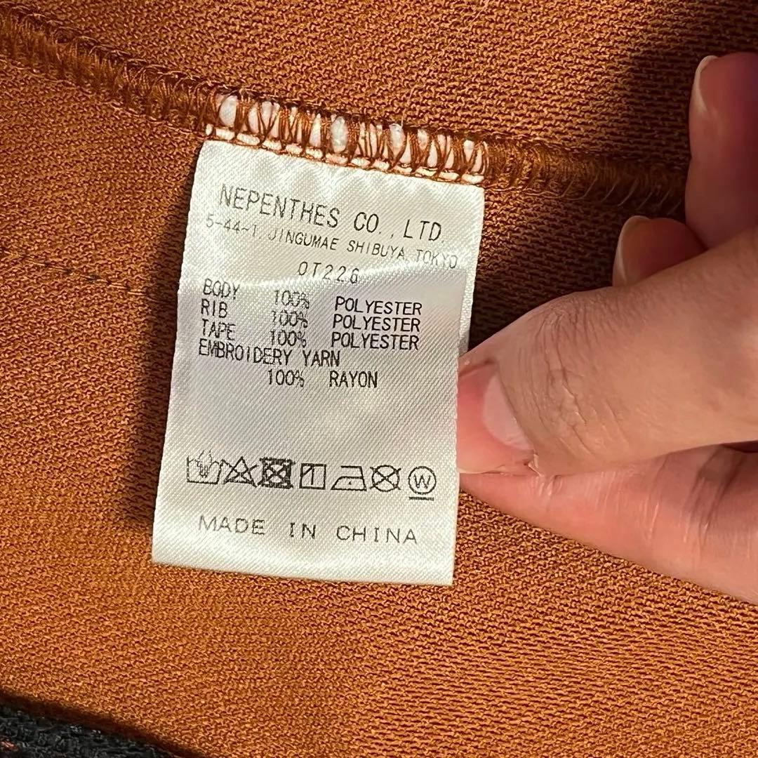 【Needles】 ★ほつれ有★トラックジャケット オレンジ Mサイズ 24SS