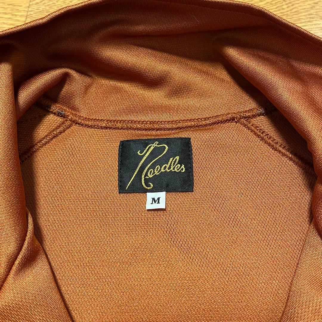 【Needles】 ★ほつれ有★トラックジャケット オレンジ Mサイズ 24SS