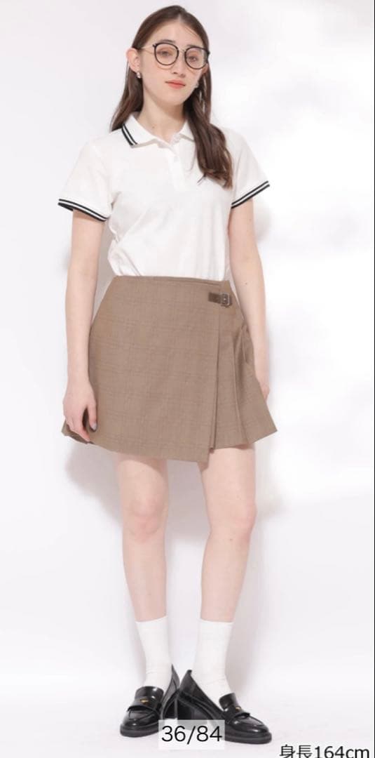 リランドチュール　ポロシャツ　〈POLO BCSコラボ〉　白