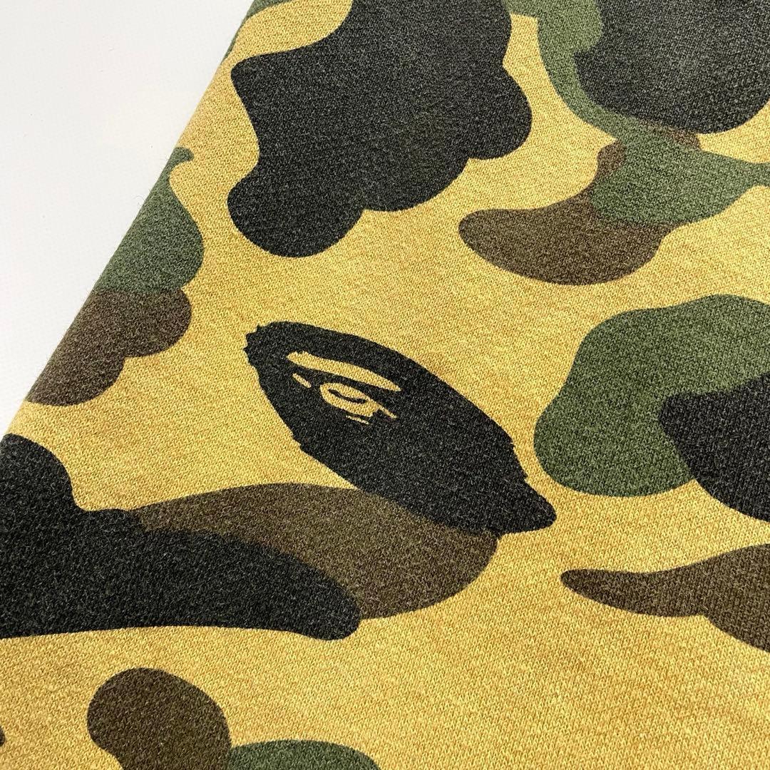 人気 美品 BAPE シャーク スウェットパンツ 迷彩 1stカモ メンズ M